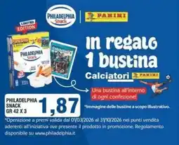 Bitar Philadelphia Snack offerta