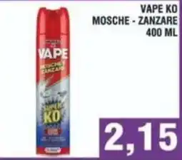 Bitar Vape super ko mosche zanzare offerta