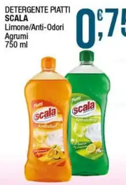 Sidis Detergente piatti Scala Limone/Anti-Odori Agrumi offerta