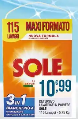 Sidis Detersivo lavatrice in polvere Sole offerta