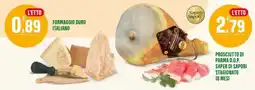 La Mimosa Supermercati Formaggio duro italiano offerta