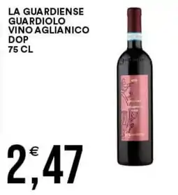 Vantaggio Cash&Carry La Guardiense Guardiolo Vino Aglianico offerta