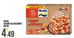 Supermercato Pollio Frosta Lasagne alla Bolognese offerta