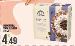 Supermercato Pollio Sammontana torta duchessa offerta