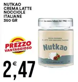Vantaggio Cash&Carry Crema latte nocciole italiane Nutkao offerta
