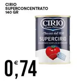 Vantaggio Cash&Carry Cirio superconcentrato offerta