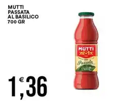 Vantaggio Cash&Carry MUTTI Passata al basilico offerta