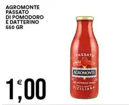 Vantaggio Cash&Carry Passata di pomodoro e datterino Agromonte offerta