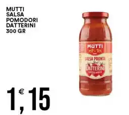 Vantaggio Cash&Carry Mutti salsa pomodorini offerta