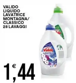 Vantaggio Cash&Carry Valido liquido lavatrice Montagna/Classico offerta