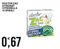 Vantaggio Cash&Carry Doctor Zac citronella offerta