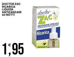 Vantaggio Cash&Carry Ricarica liquida antizanzare doctor Zac offerta