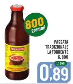 La Mimosa Supermercati Passata tradizionale La Torrente offerta