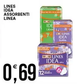Vantaggio Cash&Carry Lines Idea assorbenti linea offerta