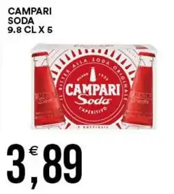 Vantaggio Cash&Carry Campari Soda offerta