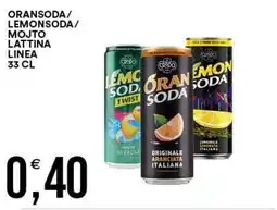 Vantaggio Cash&Carry Oransoda / Lemonsoda / Mojito lattina offerta