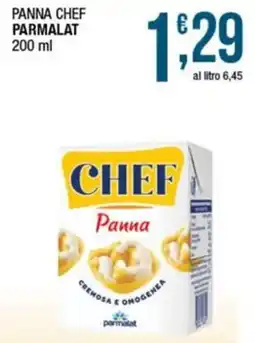 Sidis Panna Chef Parmalat offerta
