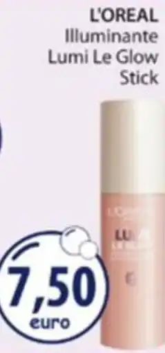 Acqua & Sapone L'Oréal Illuminante Lumi Le Glow Stick offerta