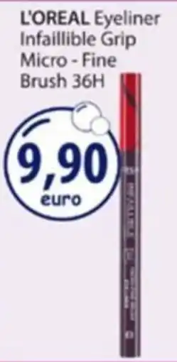 Acqua & Sapone L'Oréal Eyeliner Infaillible Grip Micro - Fine Brush 36H offerta
