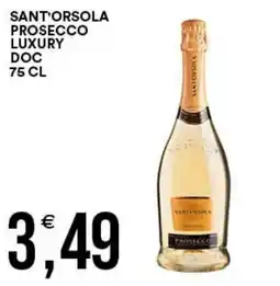Vantaggio Cash&Carry Sant'Orsola Prosecco Luxury DOC offerta
