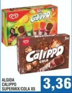 Bitar Algida Calippo Supermix/Cola X5 offerta