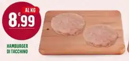 La Mimosa Supermercati Hamburger di tacchino offerta