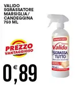 Vantaggio Cash&Carry Valido sgrassatore tutto offerta