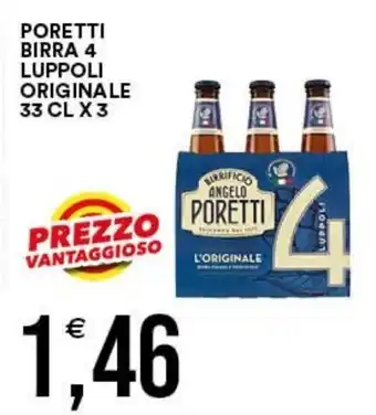 Birra 4 Luppoli Originale Poretti