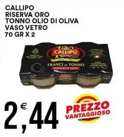 Vantaggio Cash&Carry Callipo riserva oro tranci di tonno offerta