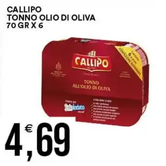 Vantaggio Cash&Carry Callipo tonno all'olio di oliva offerta