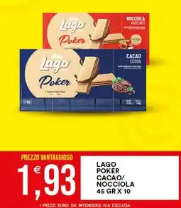 Vantaggio Cash&Carry Lago Poker Cacao/Nocciola offerta