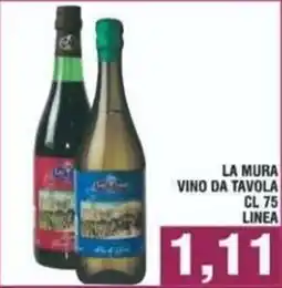 Bitar La Mura vino da tavola offerta