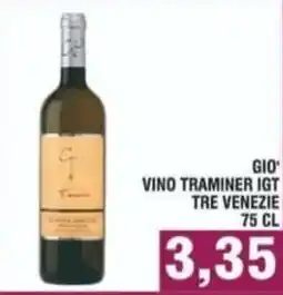 Bitar Gio' Vino Traminer IGT Tre Venezie offerta