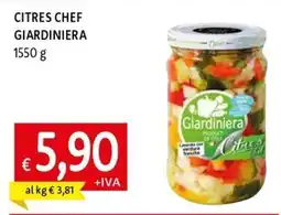 IperFamila Citres chef giardiniera offerta