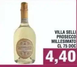 Bitar Villa Selli Prosecco Millesimato offerta