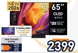 Unieuro Samsung TV 4K OLED QE65S95H offerta