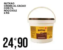 Vantaggio Cash&Carry Nutkao crema al cacao con 7% nocciole offerta