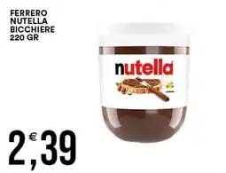 Vantaggio Cash&Carry Ferrero Nutella bicchiere offerta