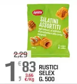 A&O Rustici Selex offerta
