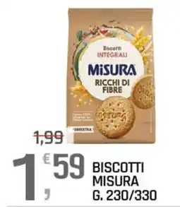 A&O Biscotti integrali Misura offerta
