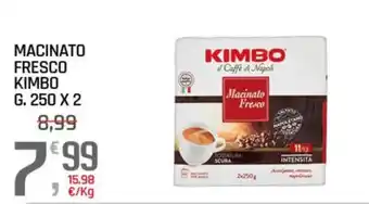 Macinato fresco Kimbo