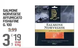 A&O Salmone norvegese affumicato fish&fine offerta