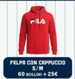 A&O Felpa con cappuccio Fila offerta