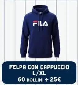 A&O Felpa con cappuccio Fila offerta