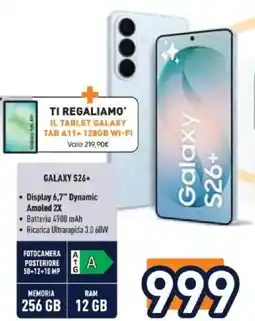Unieuro Galaxy S26+ offerta