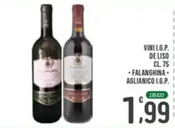 La Mimosa Supermercati Vini I.G.P. De Liso Falanghina Aglianico I.G.P. offerta