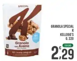 La Mimosa Supermercati Granola Special K Kellogg's offerta