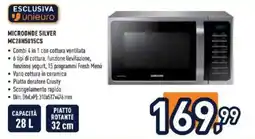 Unieuro Microonde Silver Samsung offerta