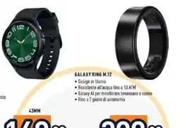 Unieuro Galaxy Ring M.12 offerta