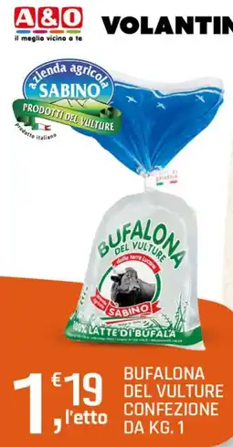 A&O Bufalona del Vulture offerta